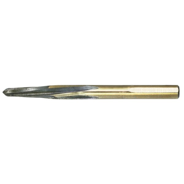 Drillco 1/4, Spiral Flute 1/4" Shank NITRO Construction Reamer 427N116